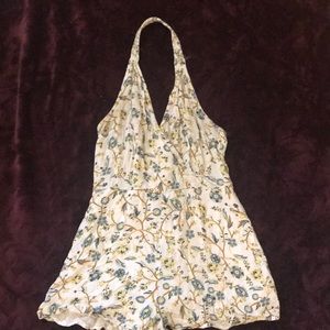 romper with halter neck